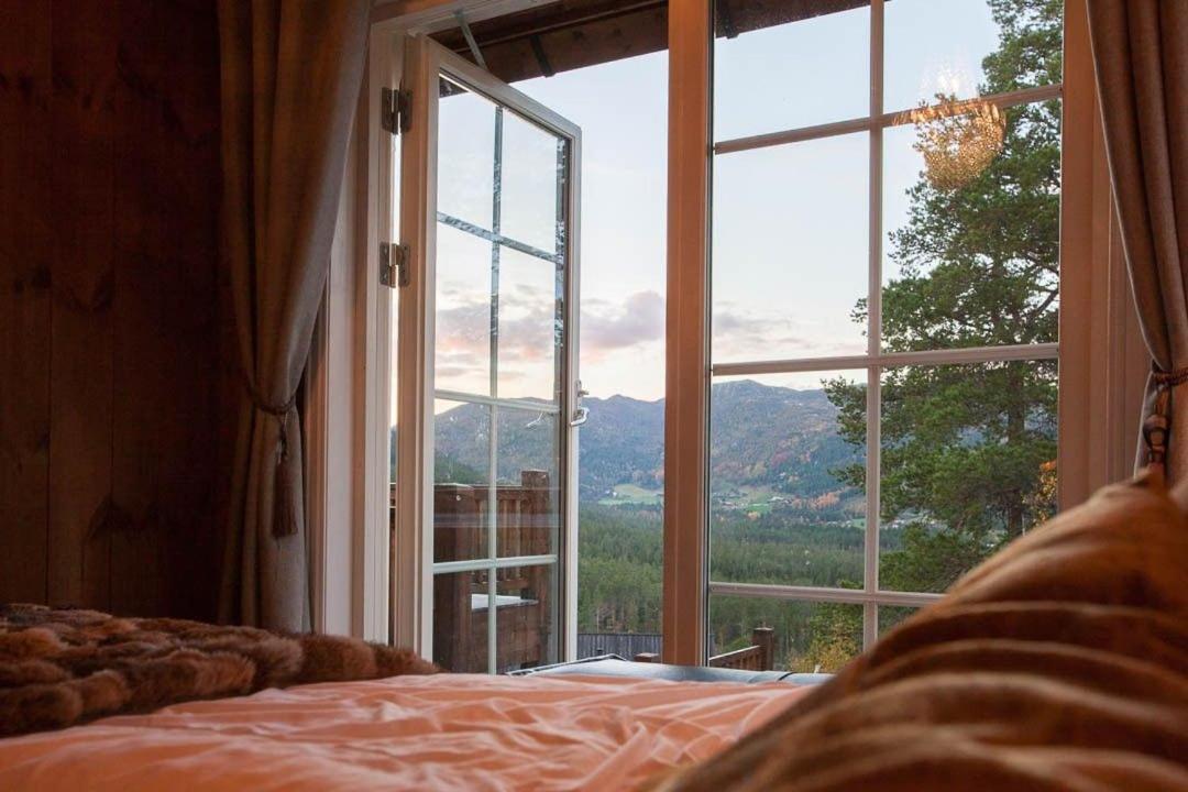 Luxury Cabin In The Mountains With All Facileties Sonstebo المظهر الخارجي الصورة