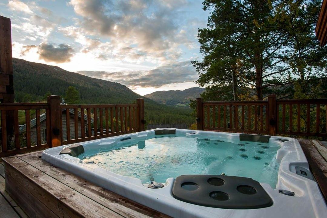 Luxury Cabin In The Mountains With All Facileties Sonstebo المظهر الخارجي الصورة