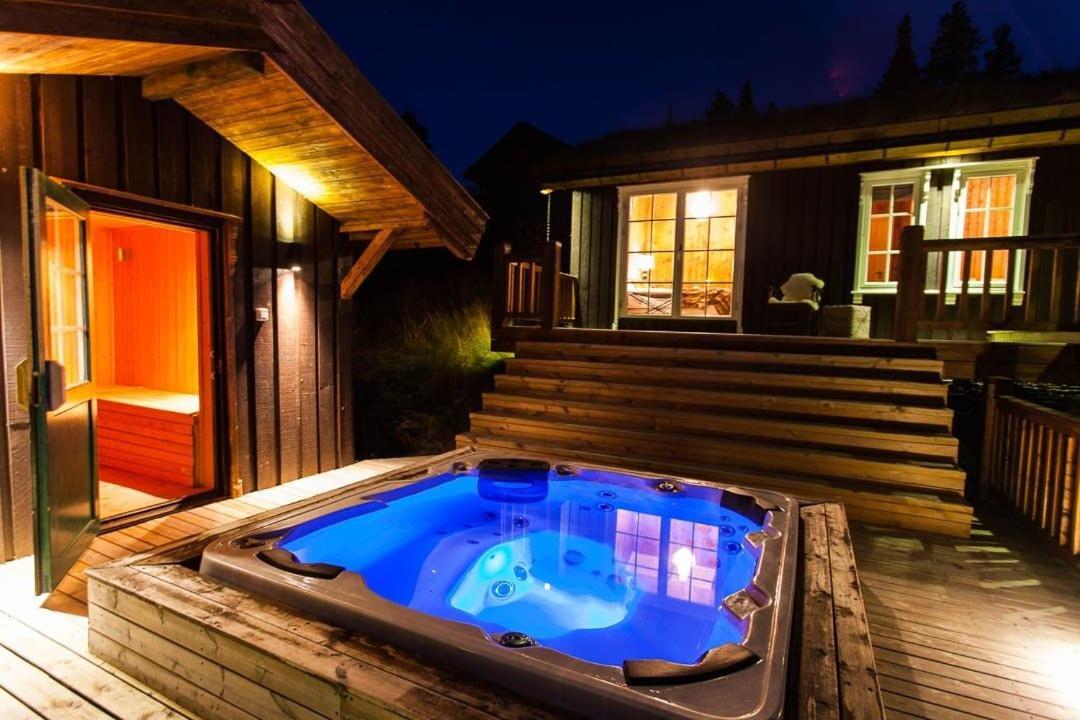 Luxury Cabin In The Mountains With All Facileties Sonstebo المظهر الخارجي الصورة