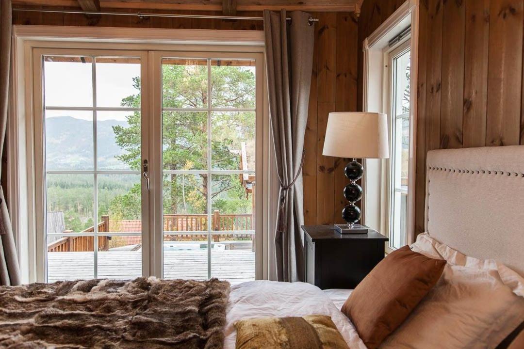 Luxury Cabin In The Mountains With All Facileties Sonstebo المظهر الخارجي الصورة